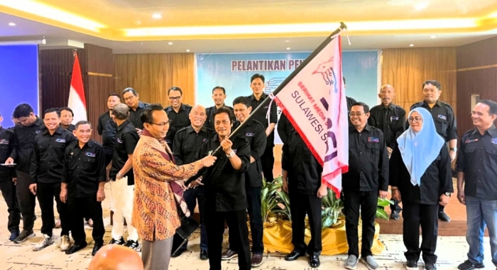 Pelantikan Pengurus SMSI Sulsel